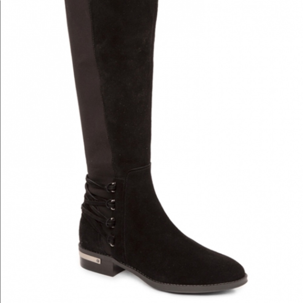 Vince Camuto Paulomi  tall suede boots‎